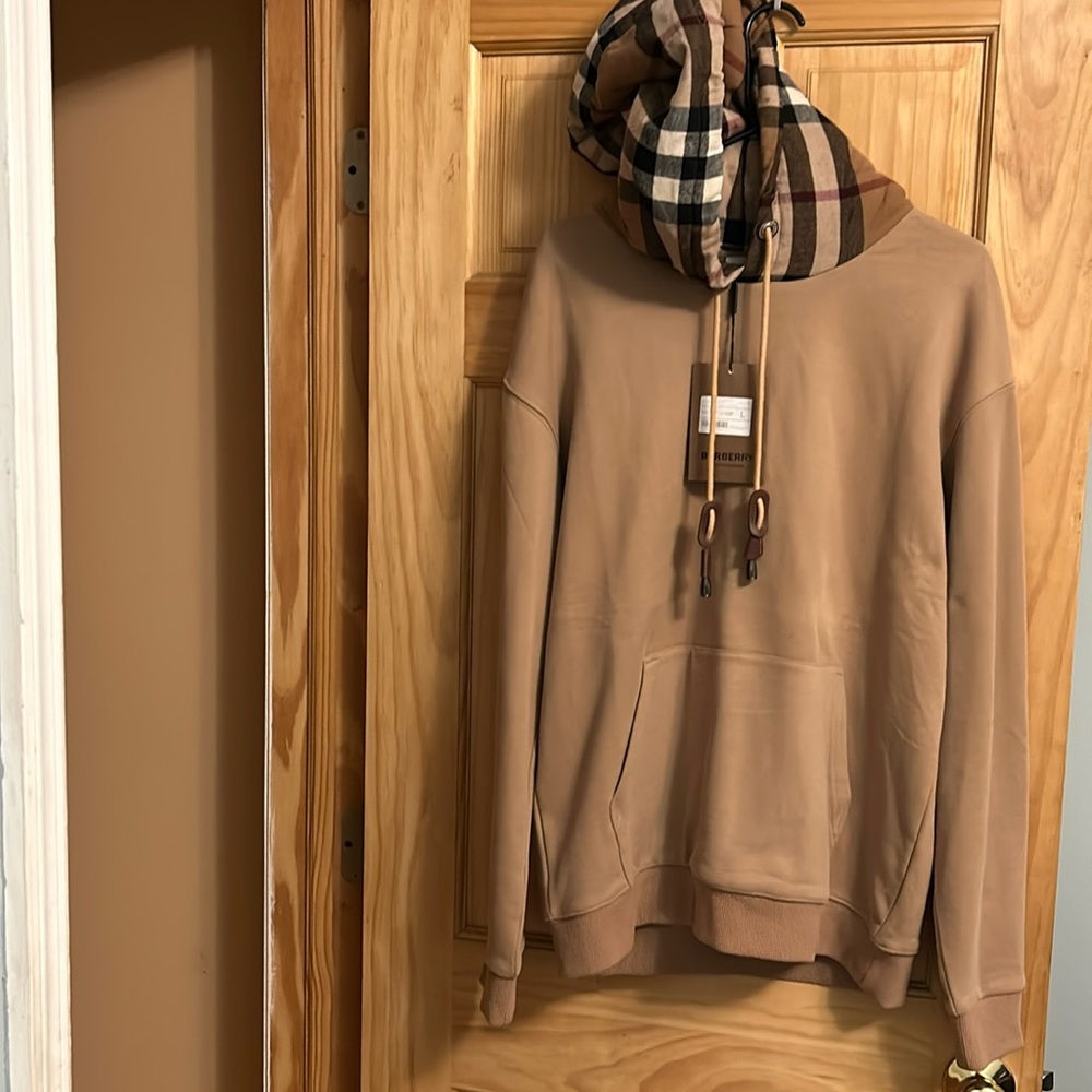 Burberry Tan Hoodie